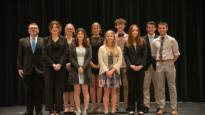 Pictured Left to Right: 2023 Youth Tour Finalists, Dallas DuVall, Alieah Youngblood, Kaylee Williams, Bayleigh Guidry, Reese Hejlek, Rilee Swearengin, Jackson Curtis, Abigail Fulnecky, Rajan Raghani, and Matthew Martin.