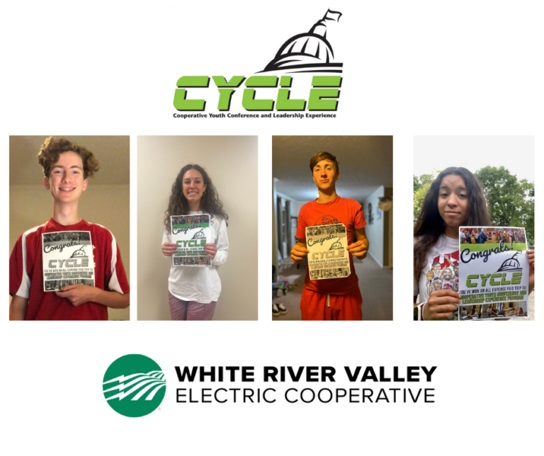 White River Valley Electric Cooperative Announces 2023 CYCLE Delegates 