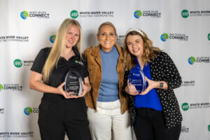 Pictured Left to Right: Darian Cesar, Marketing and Communications Specialist; Jamie Dopp, Manager of Marketing and Communications; Shelby Novak, Public Relations Coordinator